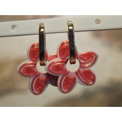 Pampilles Tiare avec créoles