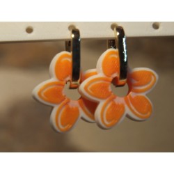 Pampilles Tiare avec créoles