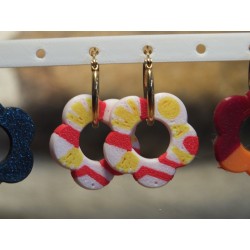 Pampilles Coccinelles avec créoles