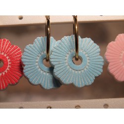 Pampilles Fleurette avec créoles