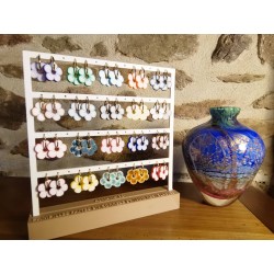 Pampilles Pistil avec créoles