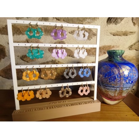 Pampilles Plates avec créoles