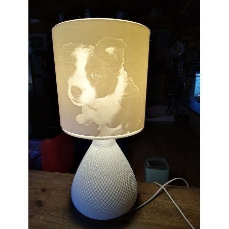 ABAT-JOUR 18 cm et sa base FIOLE