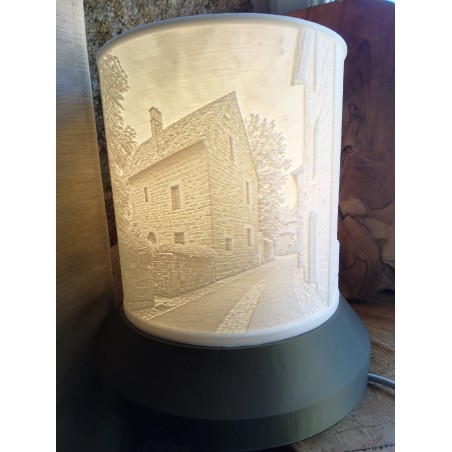 ABAT-JOUR 18 cm et sa base ADONIS