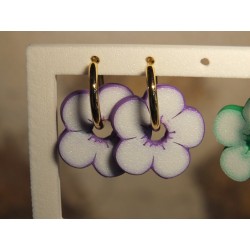 Pampilles Pistil avec créoles