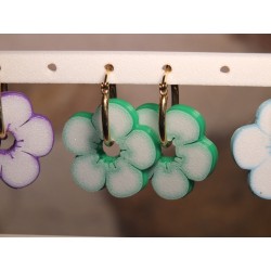 Pampilles Pistil avec créoles