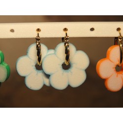 Pampilles Pistil avec créoles