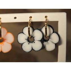 Pampilles Pistil avec créoles