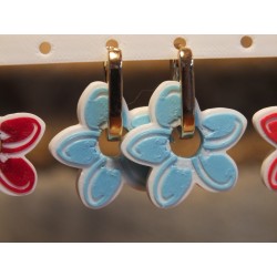 Pampilles Tiare avec créoles