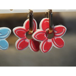 Pampilles Tiare avec créoles