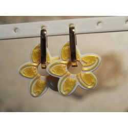 Pampilles Tiare avec créoles